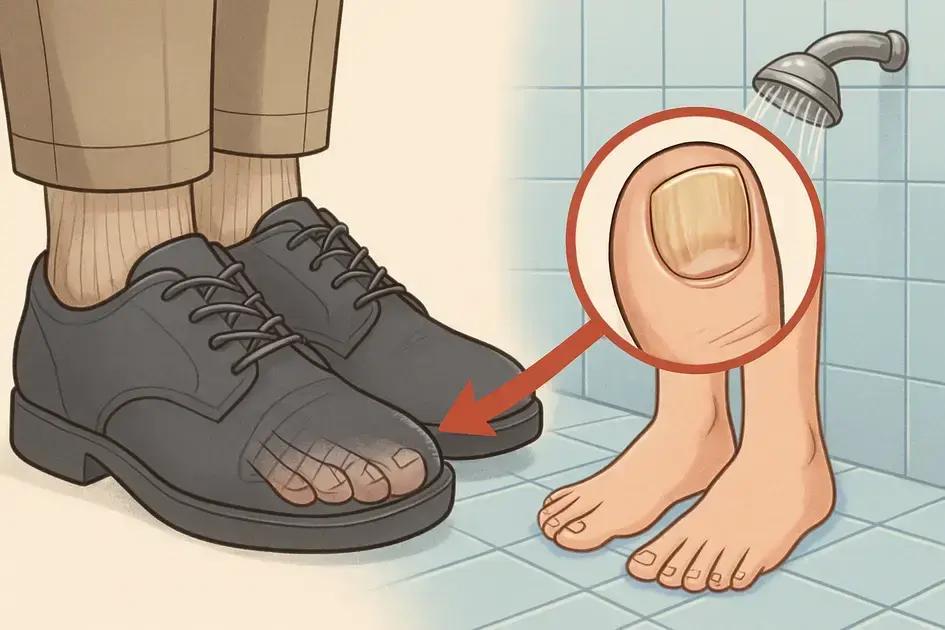 Common causes of toenail fungus infection Common causes of toenail fungus infection