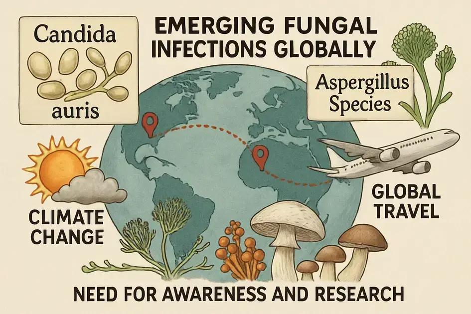 Emerging fungal infections globally