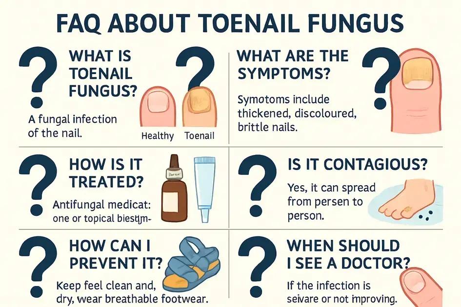 Frequently asked questions about toenail fungus Frequently asked questions about toenail fungus