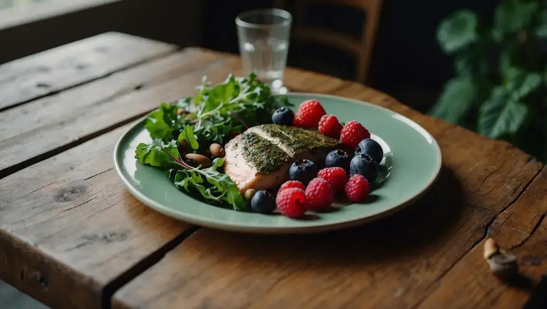 Importance of a balanced diet for liver function