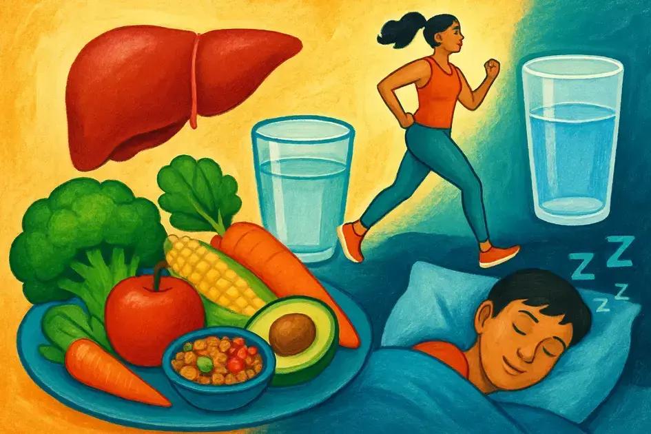 Lifestyle changes for a healthier liver