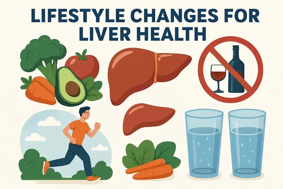 Lifestyle changes for liver health