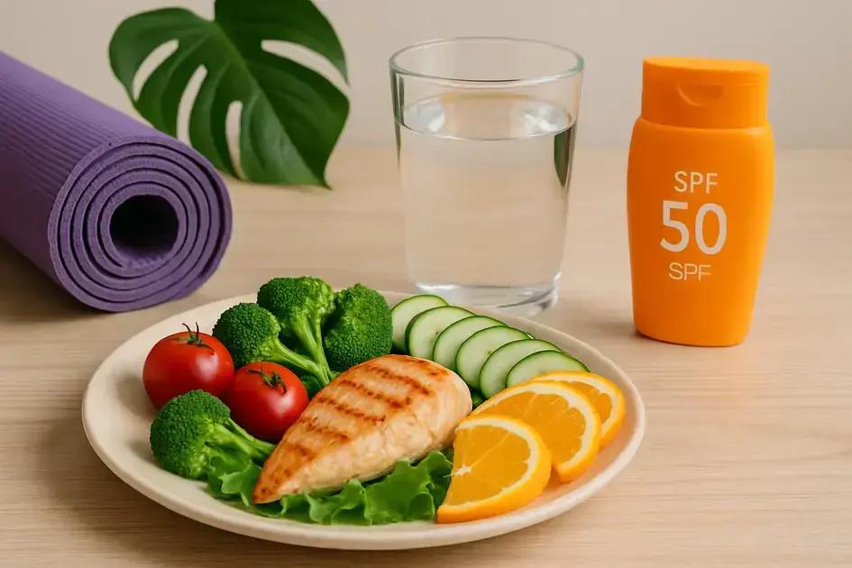 Lifestyle choices that affect skin