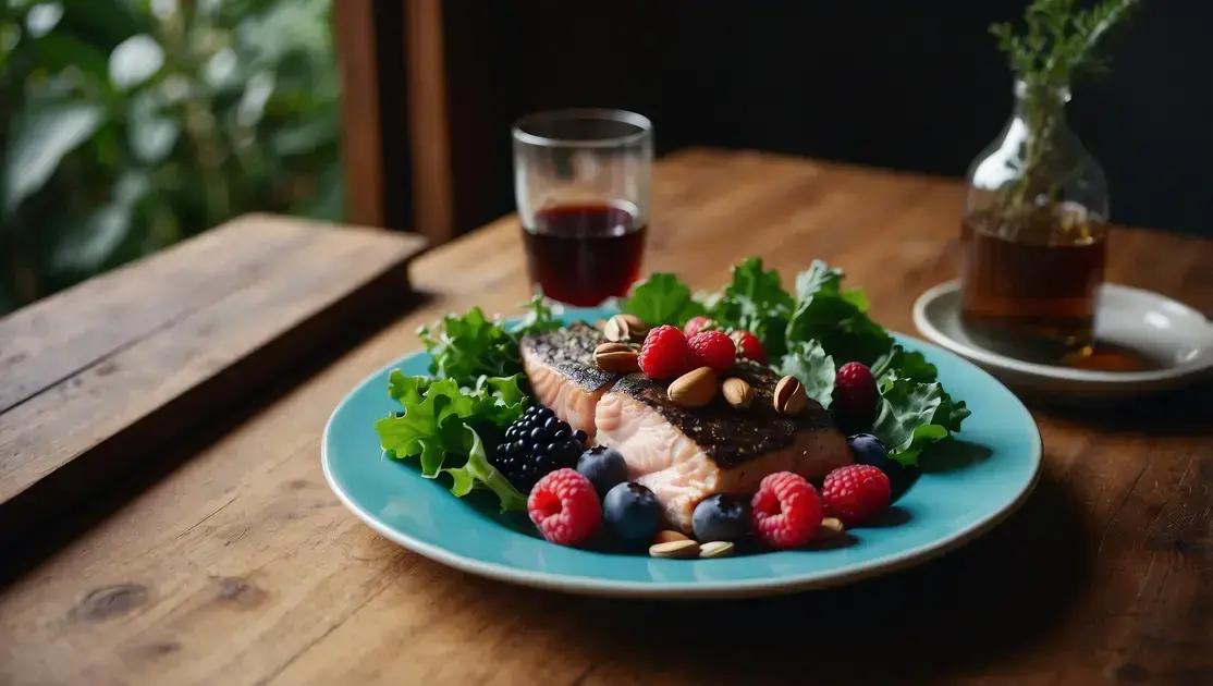 Monitoring liver health through diet