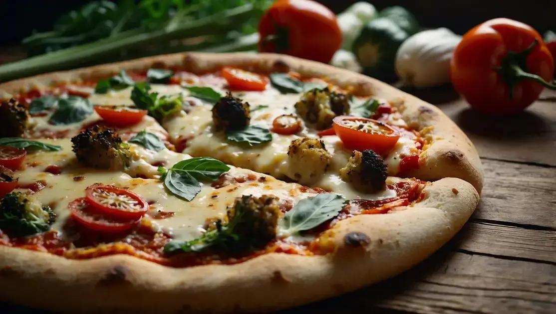 Reading nutrition labels for pizza