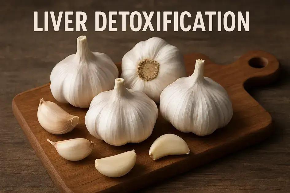 The advantages of garlic for liver detox
