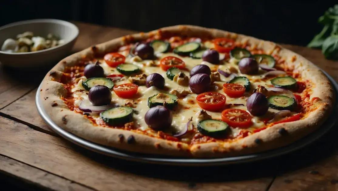 The best ingredients for diabetic pizza