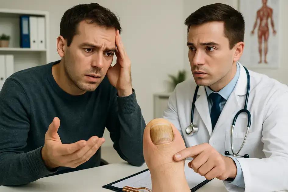 When to see a doctor for toenail fungus When to see a doctor for toenail fungus