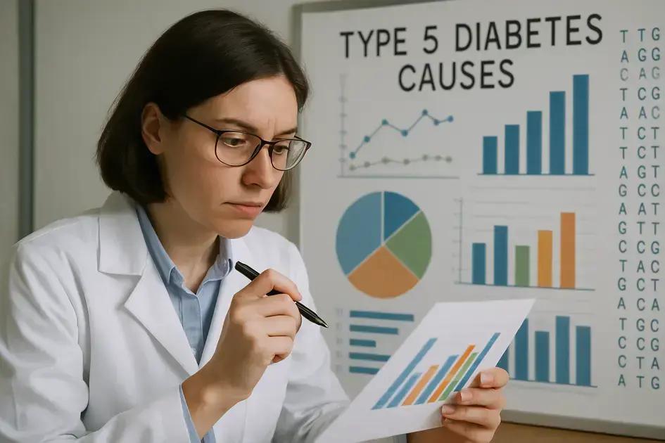 Causes of type 5 diabetes