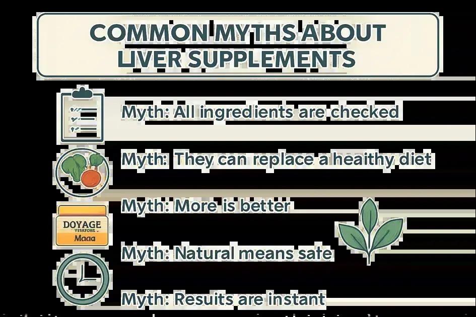 Common liver supplement myths debunked
