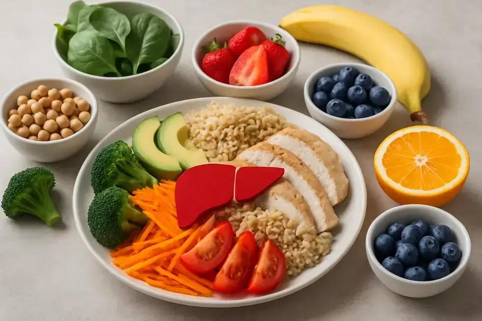 Dietary habits that support liver health