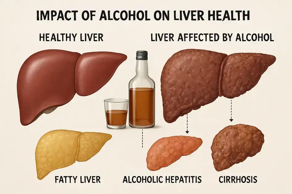 Impact of alcohol on liver health
