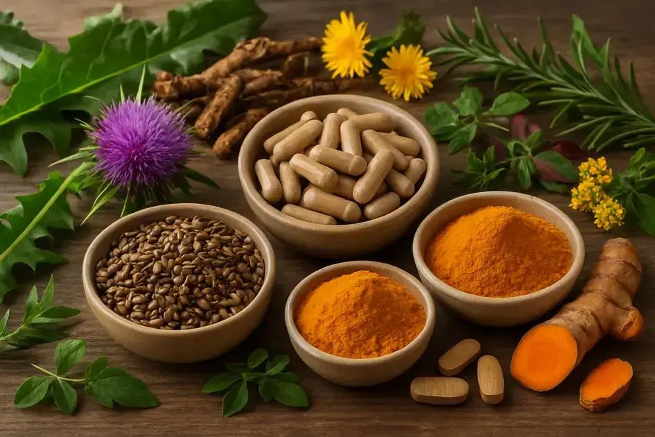 Natural supplements for liver support