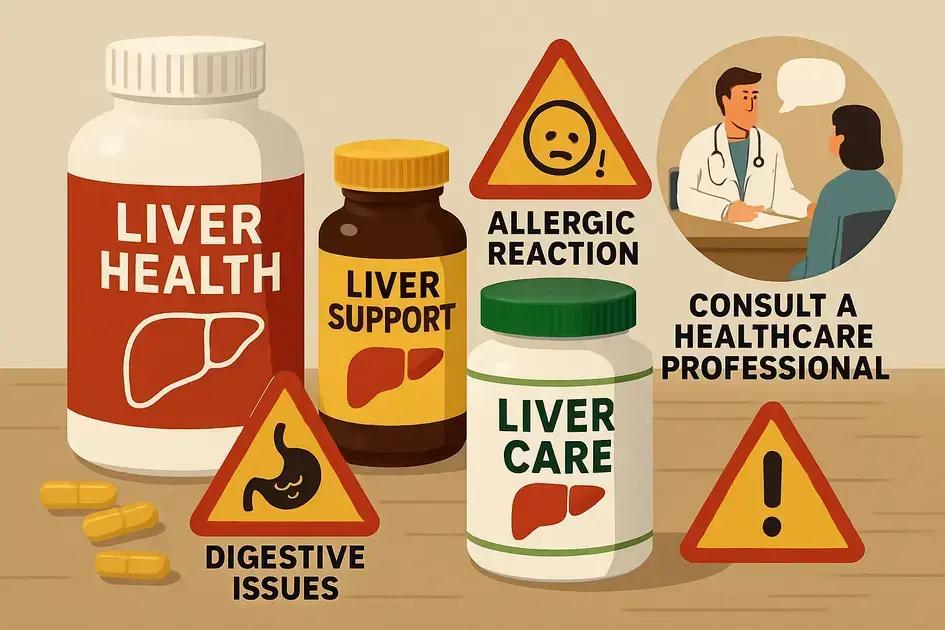 Potential side effects of liver health supplements