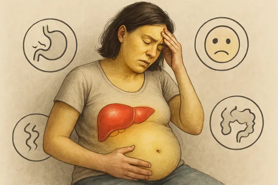 Common signs of liver imbalance affecting your energy