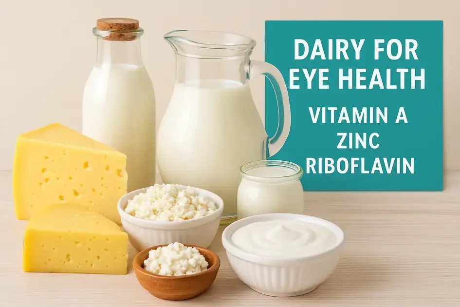 Dairy products and their impact on vision