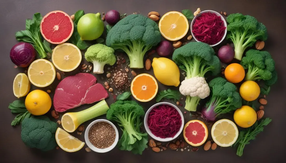 Foods that promote liver health