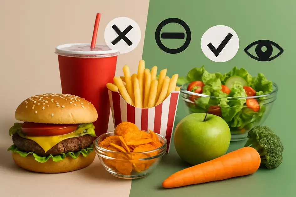 Foods to avoid for better vision