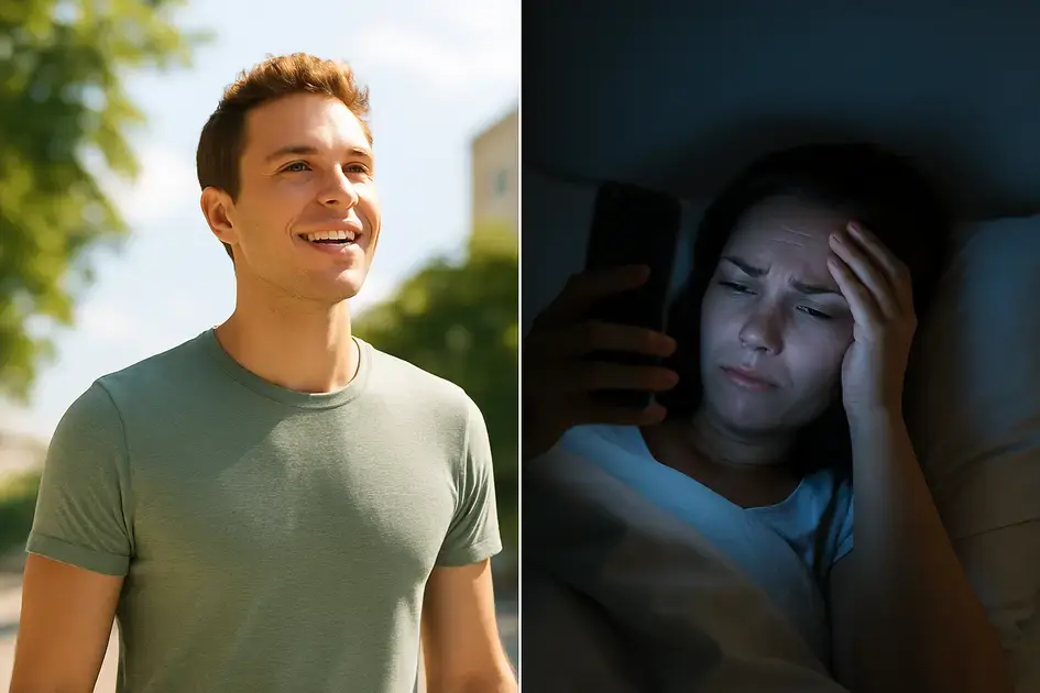 How blue light affects your eyes during the day and night