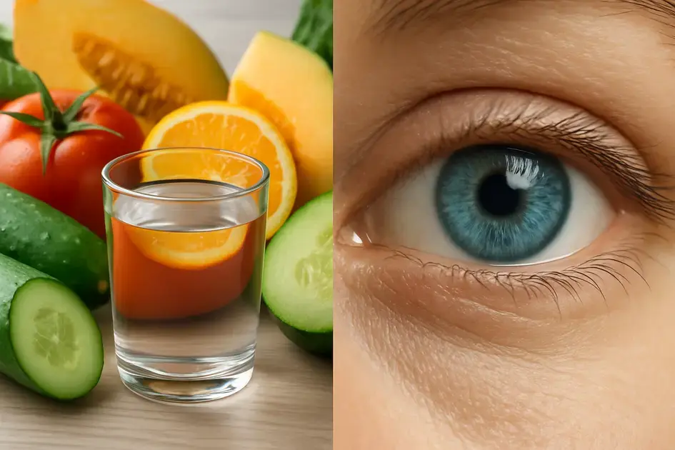 how hydration affects your eyes