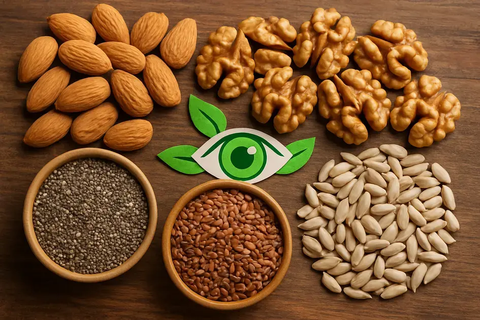 Role of nuts and seeds in eye nutrition