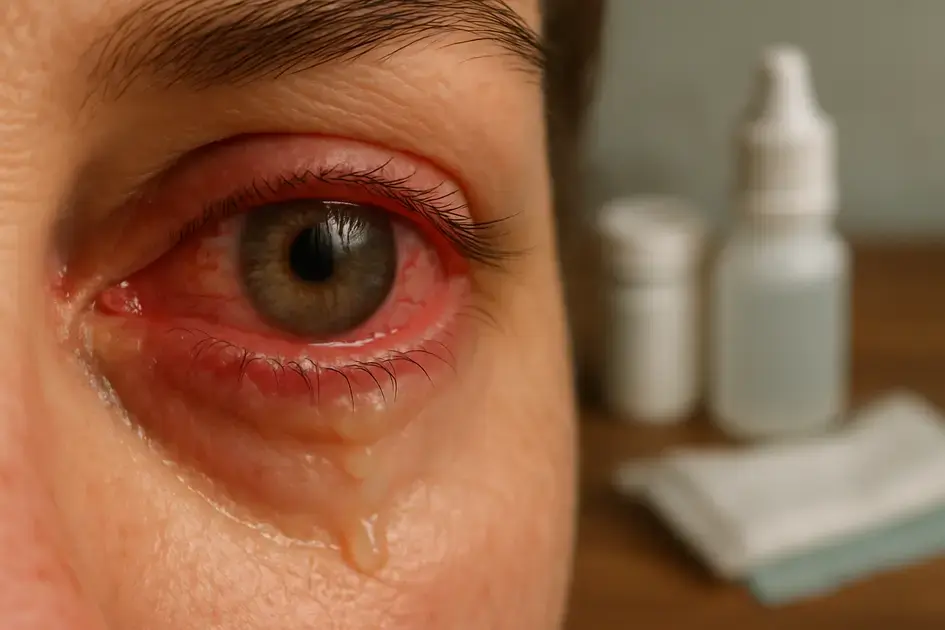 When infections cause blurry vision